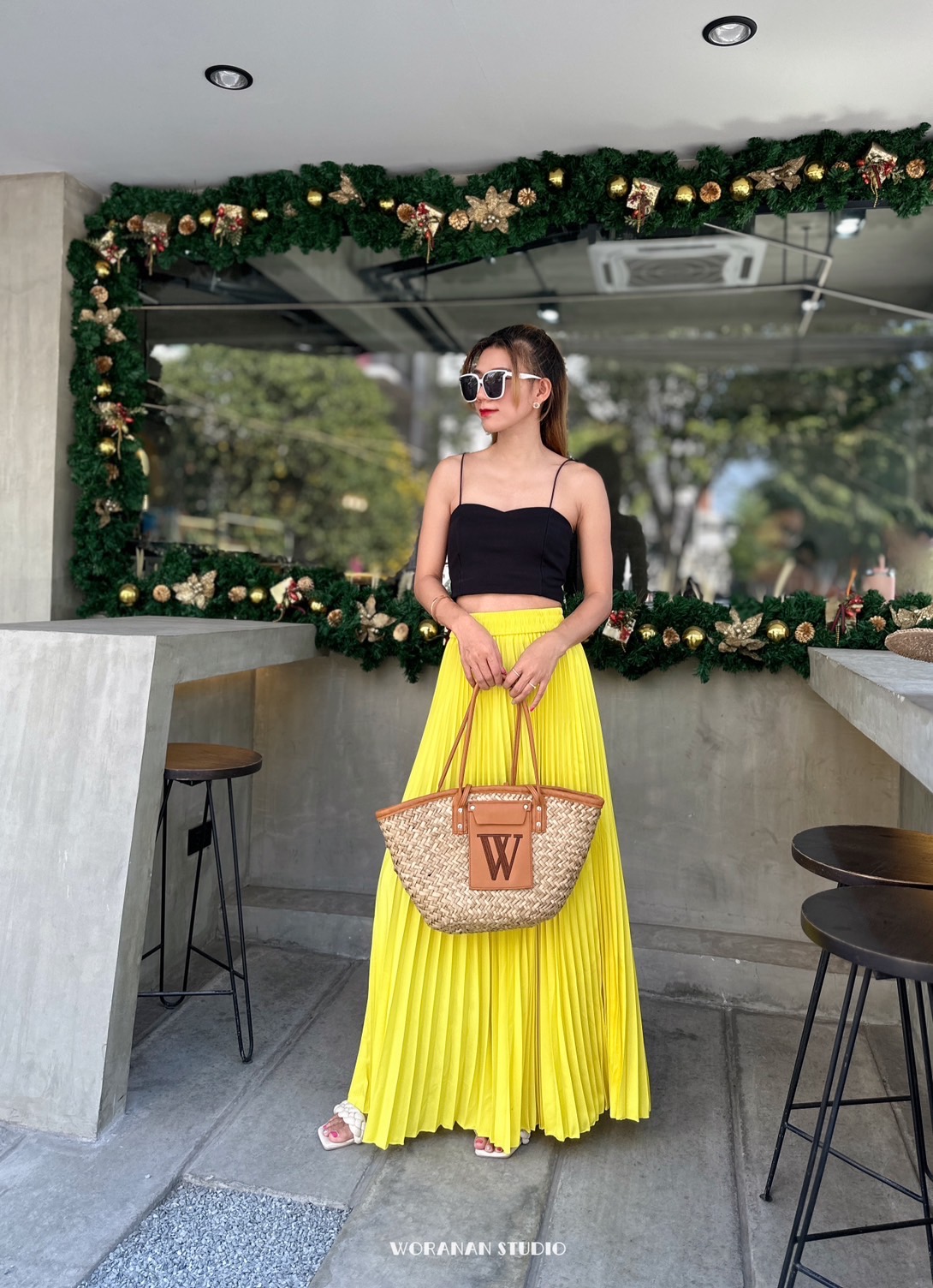 Lemon Zest Flare Pants