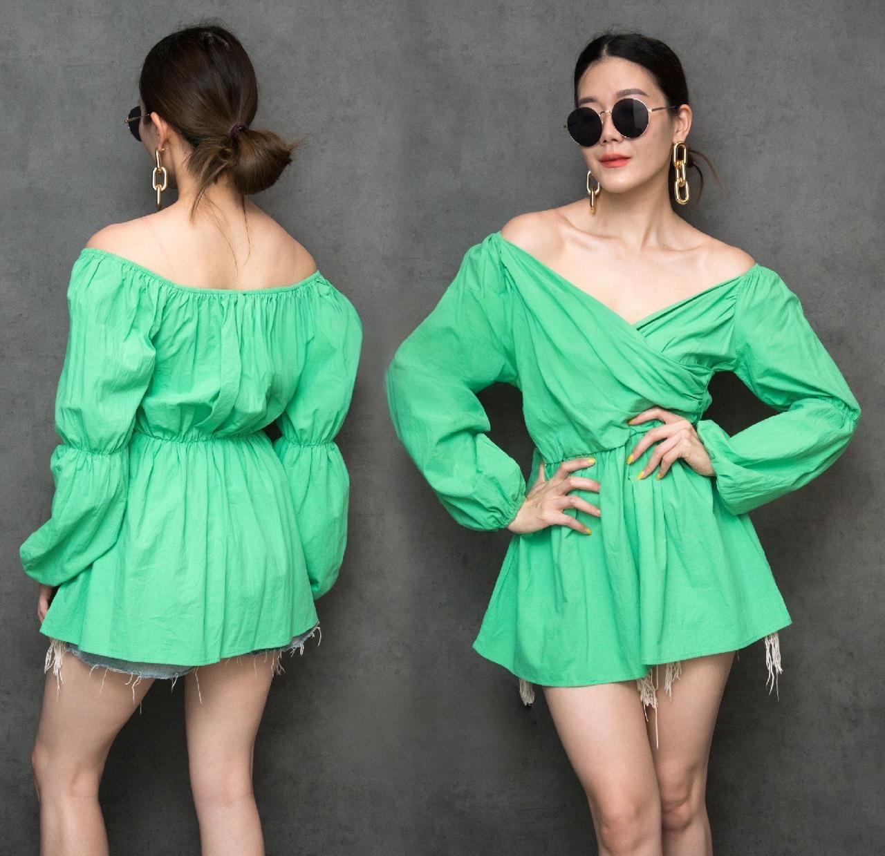Mint Green Allure Top